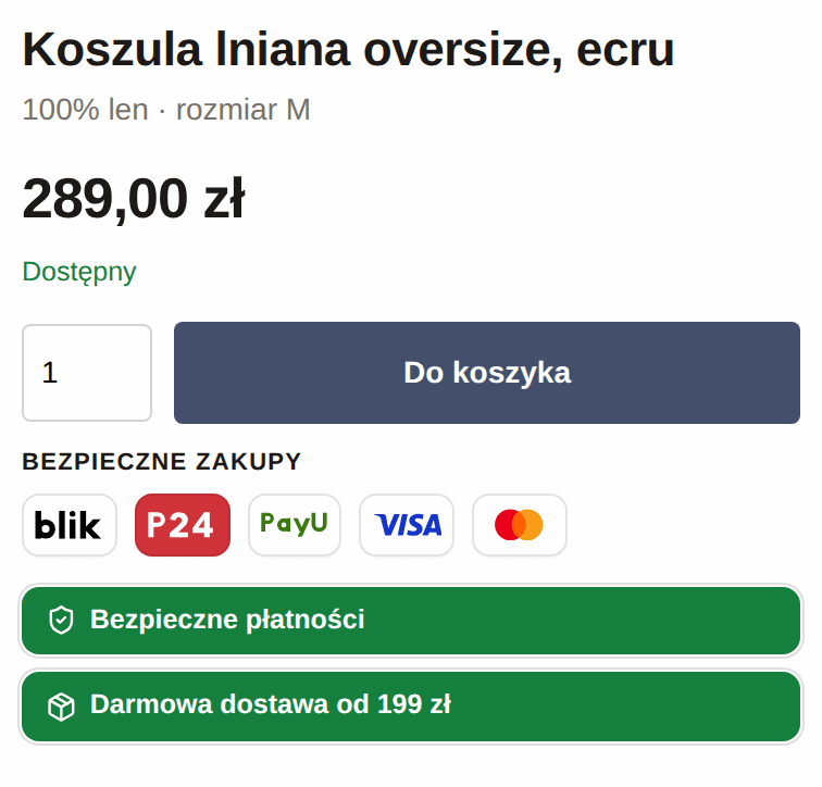 Pieczęcie wypełnione zielenią